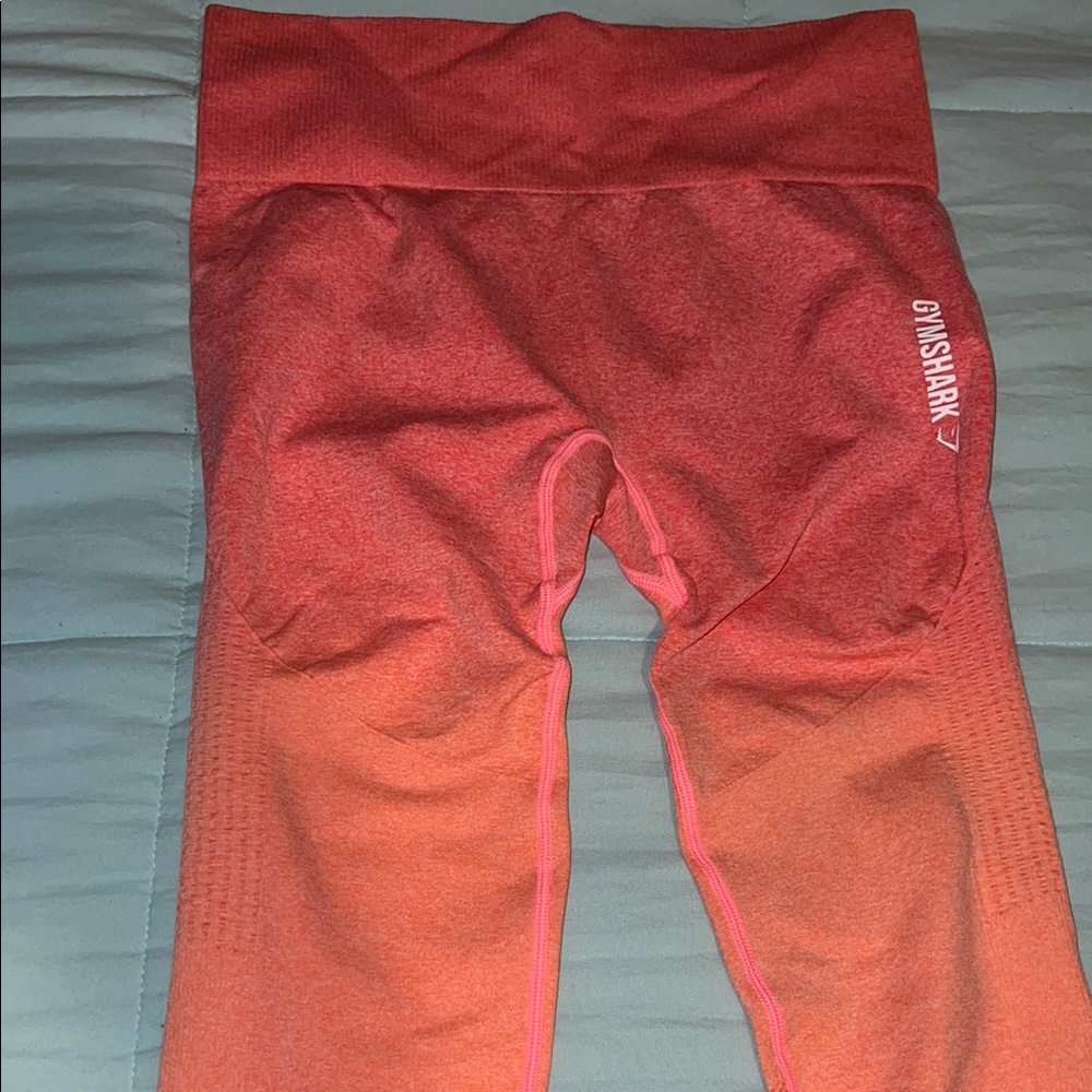 Gymshark Coral Leggings High-Rise Performance